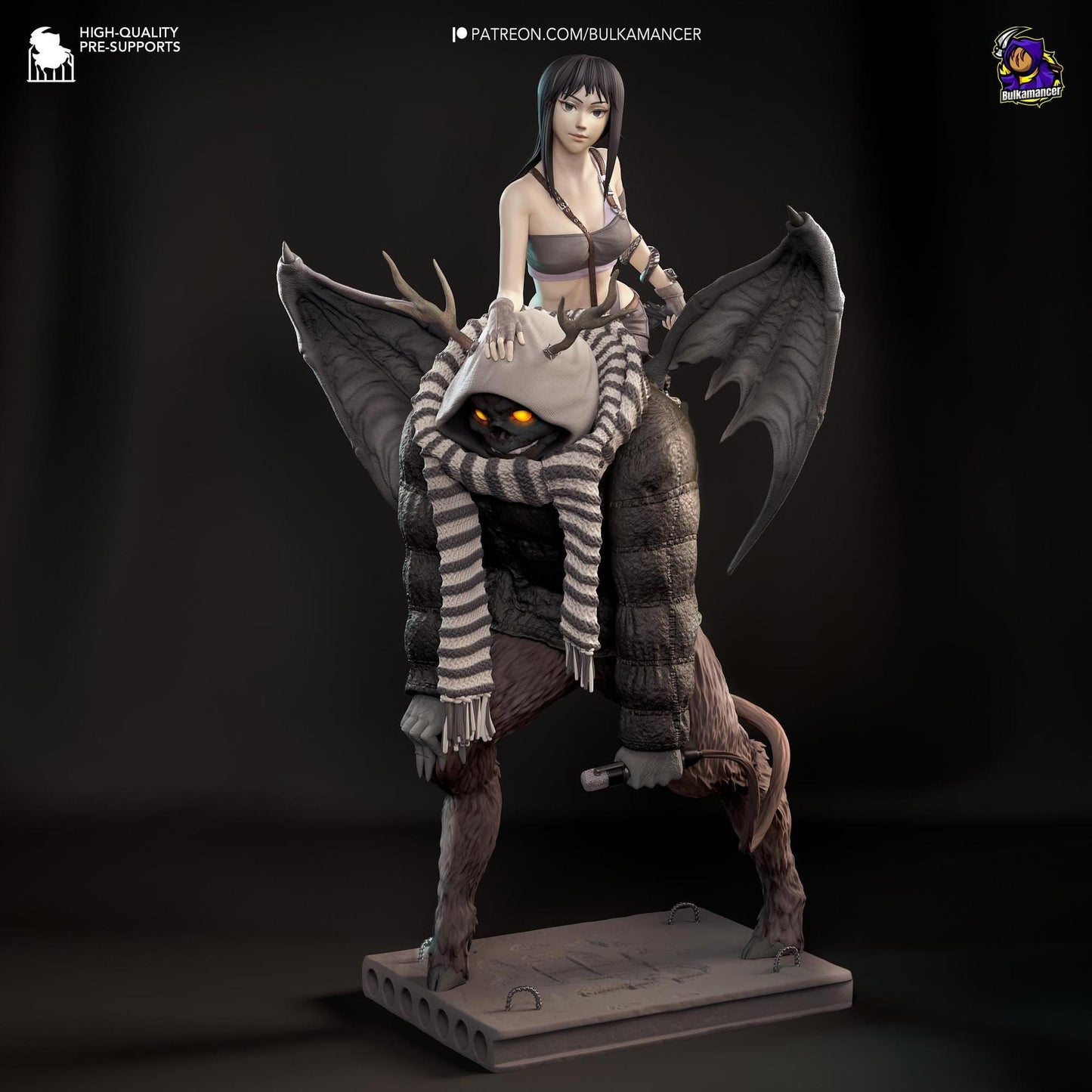 Inner Beauty | Resin Garage Kit Sculpture Anime Video Game Fan Art Statue | Bulkamancer Sculpts