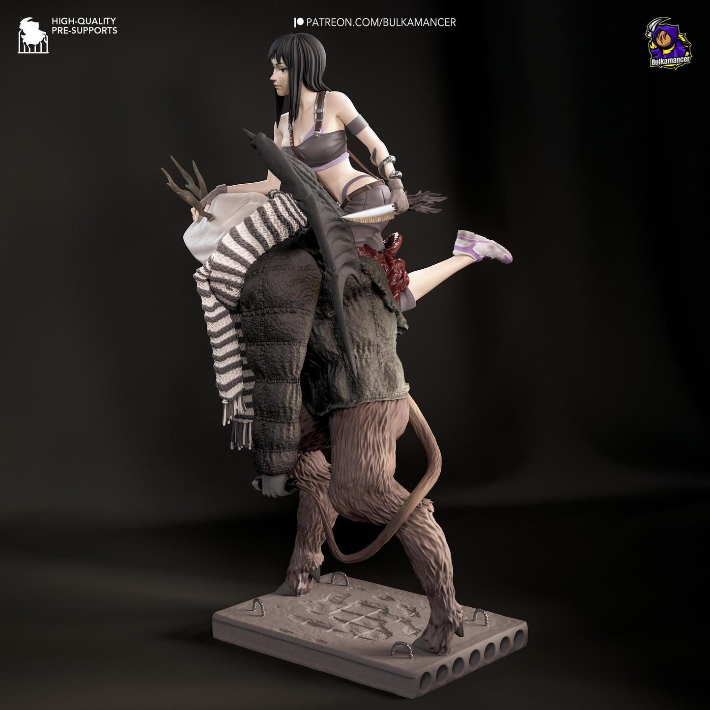 Inner Beauty | Resin Garage Kit Sculpture Anime Video Game Fan Art Statue | Bulkamancer Sculpts