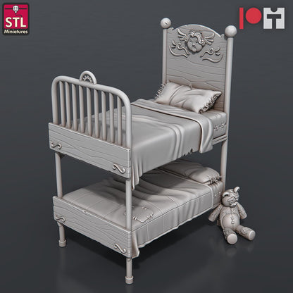 Orphanage NPC Set | Tabletop Scale | D&D TTRPG Miniature | STL Miniatures