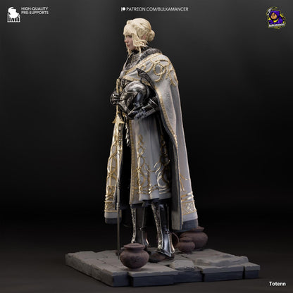 Knight of the Kind Lord | Resin Garage Kit Sculpture Anime Video Game Fan Art Statue | Bulkamancer Sculpts