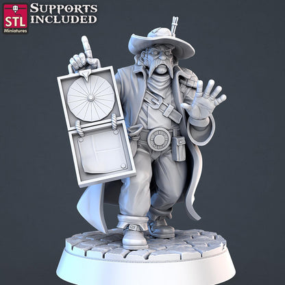 Street Gamblers NPC Set | Tabletop Scale | D&D TTRPG Miniature | STL Miniatures