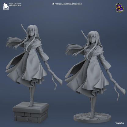 Mage Apprentice | Resin Garage Kit Sculpture Anime Video Game Fan Art Statue | Bulkamancer Sculpts