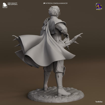 Master Tactician | Resin Garage Kit Sculpture Anime Video Game Fan Art Statue | Bulkamancer Sculpts