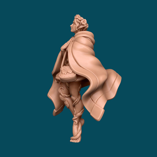 Phlox, a Blissful Elf | D&D TTRPG Miniature | Awkward Penguin Minis