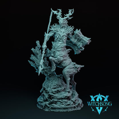 The Grovewarden's Warband | Tabletop Gaming Mini or Bust | Monster Miniature Statue | Witchsong Miniatures
