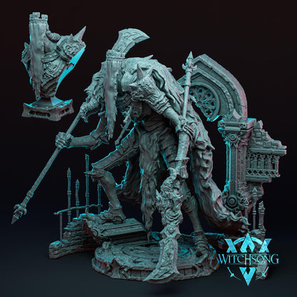 The Faceless King's Warband | Tabletop Gaming Mini or Bust | Monster Miniature Statue | Witchsong Miniatures