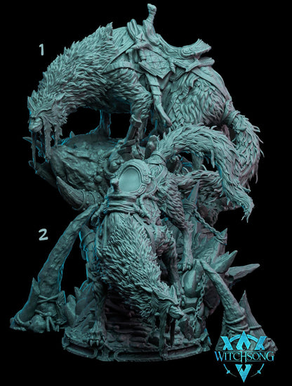 The Faceless King's Warband | Tabletop Gaming Mini or Bust | Monster Miniature Statue | Witchsong Miniatures