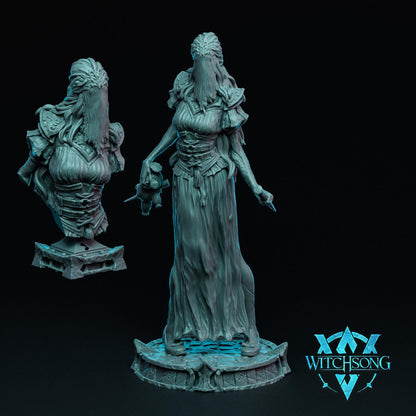 The Faceless King's Warband | Tabletop Gaming Mini or Bust | Monster Miniature Statue | Witchsong Miniatures