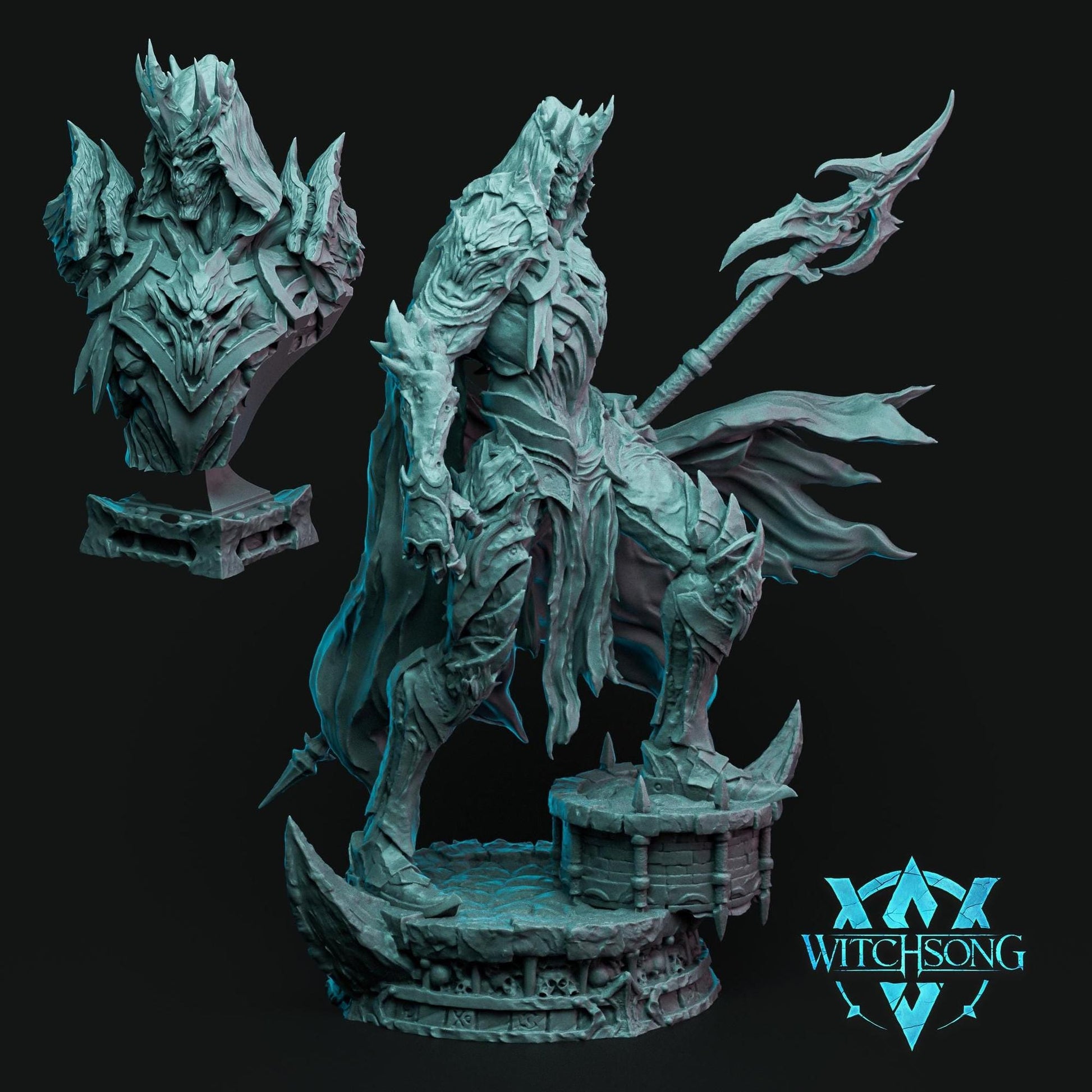 Persephone & Hades Warband | Tabletop Gaming Mini or Bust | Monster Miniature Statue | Witchsong Miniatures