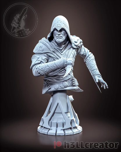 1:12 Shadow Over Florence | Resin Garage Kit Figure Game Fan Art | h3LL creator