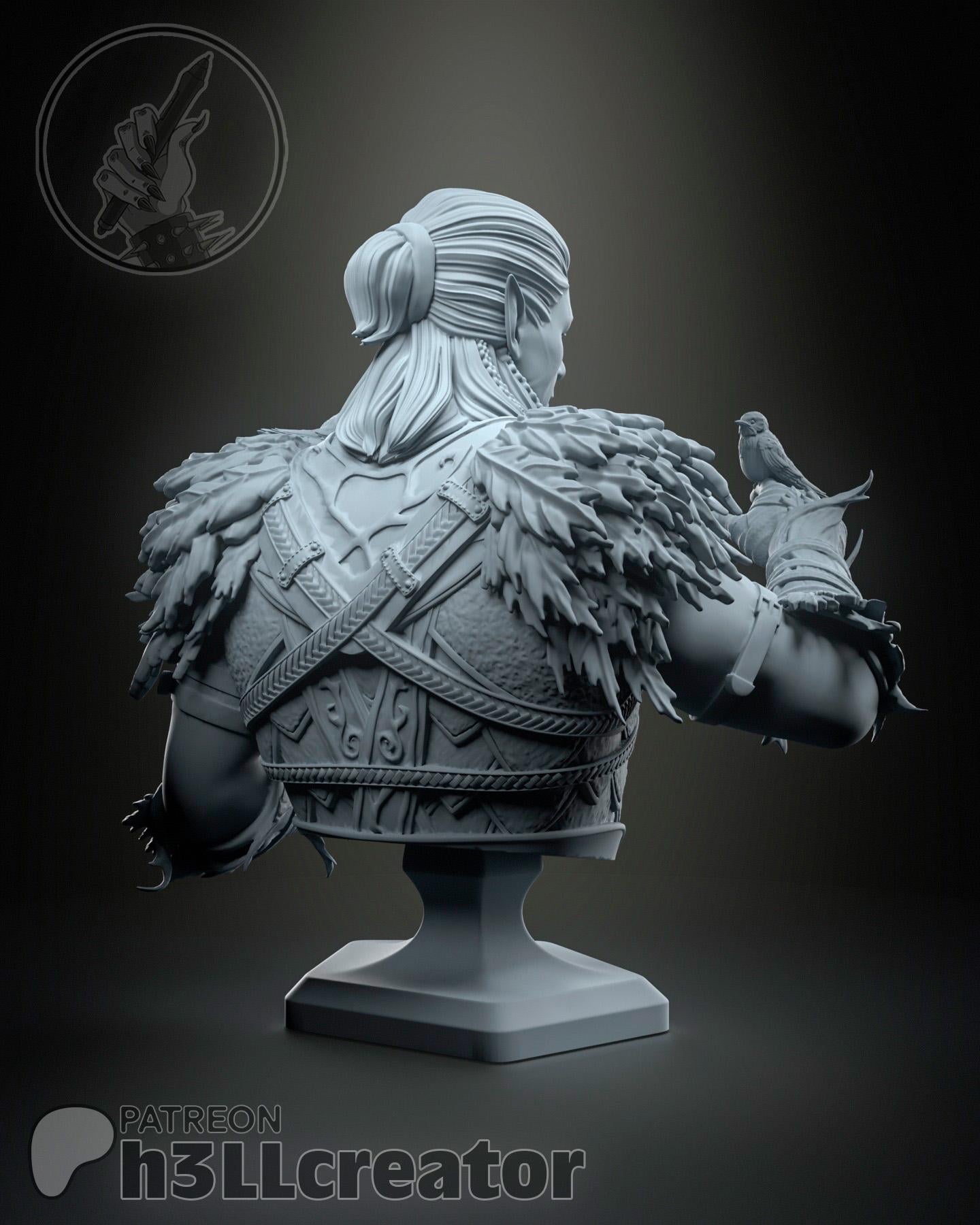 1:12 Protector of the Grove | Resin Garage Kit Figure Game D&D Fan Art | h3LL creator