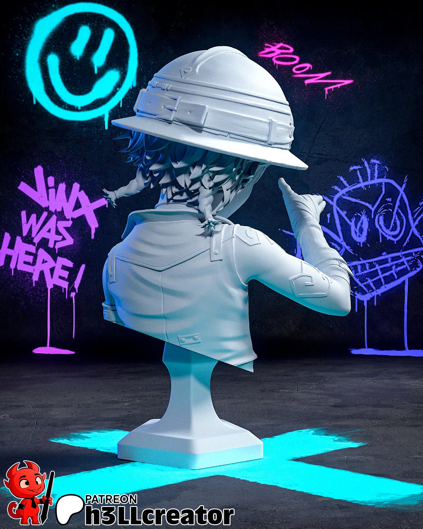 1:12 Spark of Hope | Resin Garage Kit Figure Show Fan Art | h3LL creator