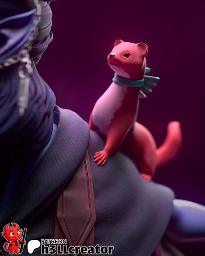 1:12 Blessing of Mischief | Resin Garage Kit Figure Game D&D Fan Art | h3LL creator