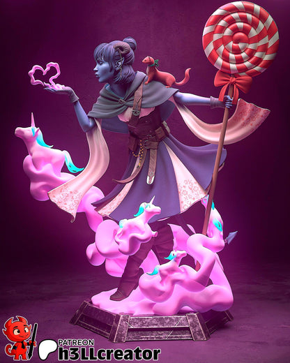 1:12 Blessing of Mischief | Resin Garage Kit Figure Game D&D Fan Art | h3LL creator