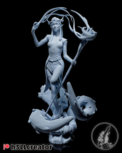 1:12 Voice of the Tempest | Resin Garage Kit Figure Game D&D Fan Art | h3LL creator