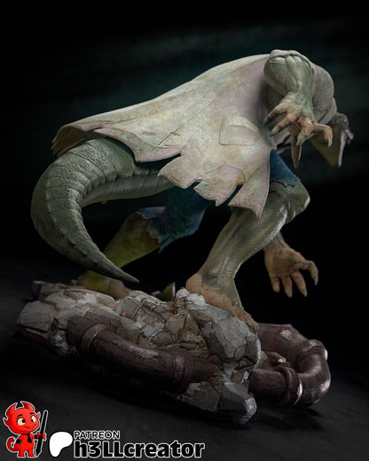 1:12 Scientist’s Grim Evolution | Resin Garage Kit Figure Comic Fan Art | h3LL creator