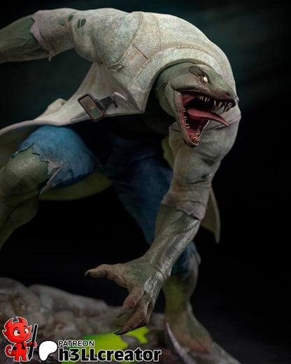 1:12 Scientist’s Grim Evolution | Resin Garage Kit Figure Comic Fan Art | h3LL creator