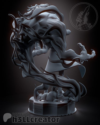 1:12 Gunslinger’s Curse | Resin Garage Kit Figure Game D&D Show Fan Art | h3LL creator