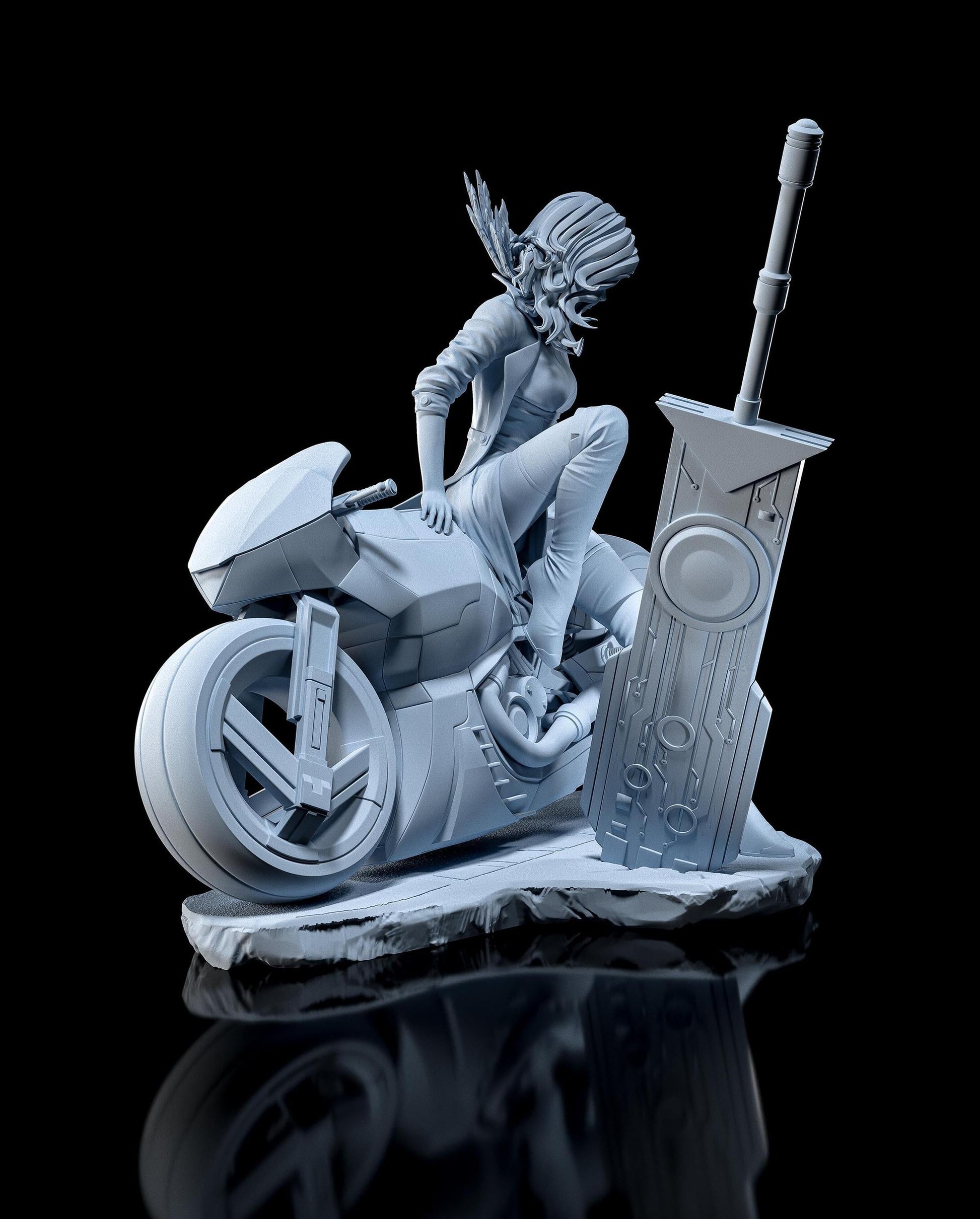 1:12 Song Unbroken | Resin Garage Kit Figure Game Fan Art | h3LL creator