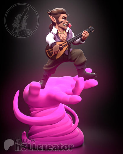 1:12 Song for the Bold | Resin Garage Kit Figure Game D&D Show Fan Art | h3LL creator
