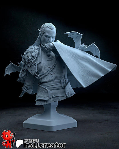 1:12 Master of Dread | Strahd von Zarovich | Resin Garage Kit Figure Game D&D Fan Art | h3LL creator