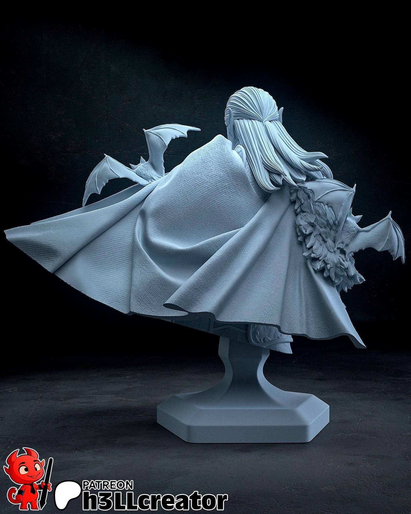 1:12 Master of Dread | Strahd von Zarovich | Resin Garage Kit Figure Game D&D Fan Art | h3LL creator