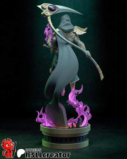 1:12 Herald of Death | Resin Garage Kit Figure Game Fan Art | h3LL creator