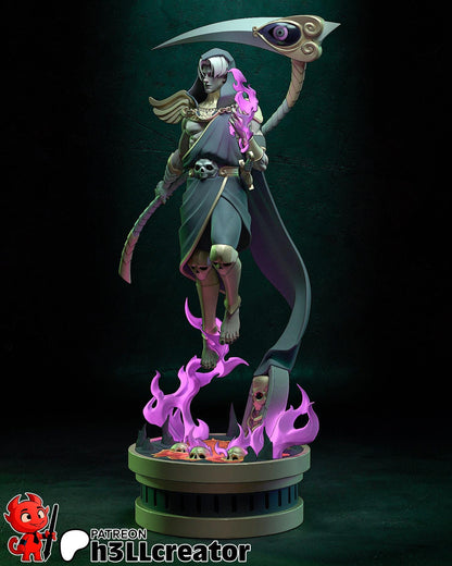 1:12 Herald of Death | Resin Garage Kit Figure Game Fan Art | h3LL creator