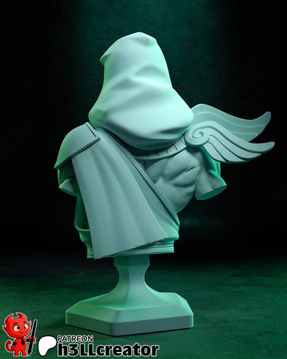 1:12 Herald of Death | Resin Garage Kit Figure Game Fan Art | h3LL creator