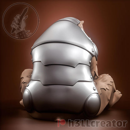 1:12 Companion of Courage | Resin Garage Kit Figure Game Fan Art | h3LL creator