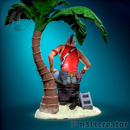 1:12 Pirate King of Chaos | Resin Garage Kit Figure Game Fan Art | h3LL creator