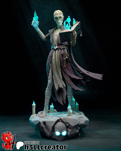 1:12 Keeper of Forgotten Lore | Resin Garage Kit Figure Game Fan Art | h3LL creator