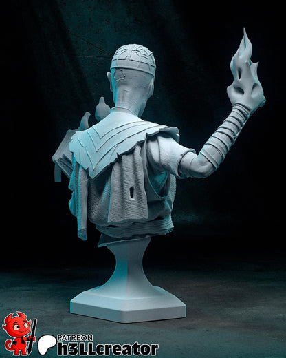 1:12 Keeper of Forgotten Lore | Resin Garage Kit Figure Game Fan Art | h3LL creator