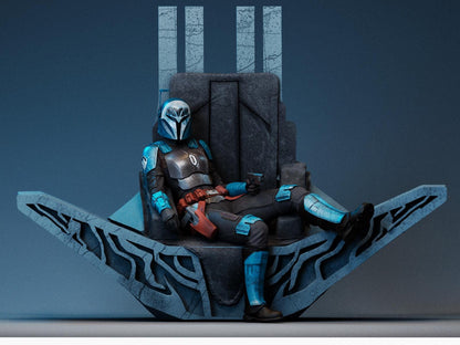 1:12 Queen of the Beskar Throne | Resin Garage Kit Sculpture Anime Video Game Fan Art Statue | CA 3D Studios