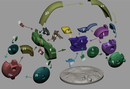 Genius on the Go | Resin Garage Kit Sculpture Anime Video Game Fan Art Statue | CA 3D Studios