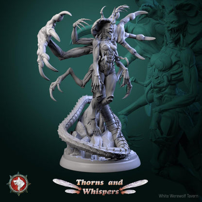 The Serpents Bloom | Tabletop Gaming Miniature Statue | White Werewolf Tavern | Thorns and Whispers Set