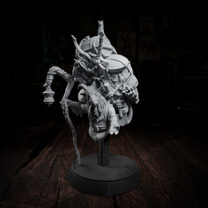 Peten Climber, Feywild Merchant | Tabletop, Display Scale, Bust | TTRPG D&D Miniature | Cripta Studios