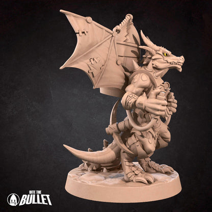 Kobold Artificer, D&D Version | Tabletop Gaming Scale Resin Miniature | Bite the Bullet