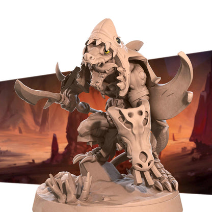 Kobold Fighter, D&D Version | Tabletop Gaming Scale Resin Miniature | Bite the Bullet