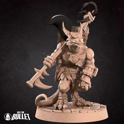 Kobold Inventor, D&D Version | Tabletop Gaming Scale Resin Miniature | Bite the Bullet