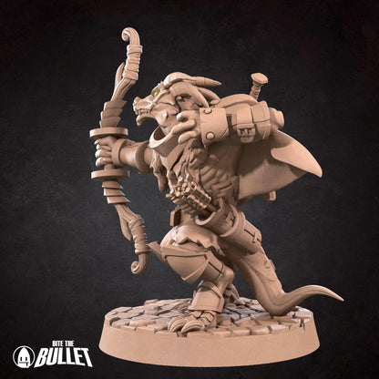 Kobold Ranger, D&D Version | Tabletop Gaming Scale Resin Miniature | Bite the Bullet