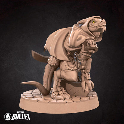 Kobold Rogue, D&D Version | Tabletop Gaming Scale Resin Miniature | Bite the Bullet