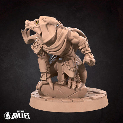 Kobold Rogue, D&D Version | Tabletop Gaming Scale Resin Miniature | Bite the Bullet