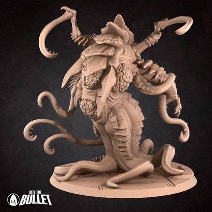 Space Monster, Alien Creature, Enemy, Boss | Tabletop Gaming Scale Resin Miniature | Bite the Bullet | Bullet Galaxy