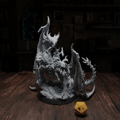 Gorath Beast, Horror Enemy | Tabletop or Display Scale | TTRPG D&D Miniature | Cripta Studios