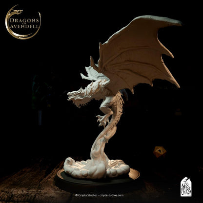 Elder Dragon, Wyvern Drake | TABLETOP SCALE | TTRPG Miniature | Cripta Studios