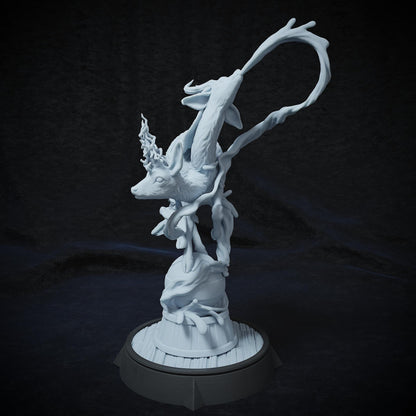 Two-Headed Deer Circus Act | Tabletop or Display Scale | TTRPG Miniature | Cripta Studios