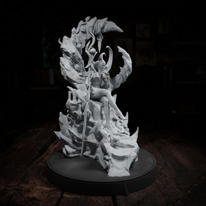 The Abandoned King, Fay Lord | Tabletop or Display Scale | TTRPG D&D Miniature | Cripta Studios