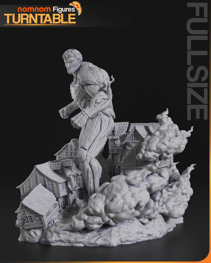 Armored Giant | Resin Garage Kit Figure Anime Manga Fan Art | Nomnom Figures