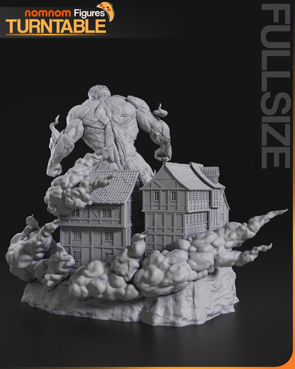 Armored Giant | Resin Garage Kit Figure Anime Manga Fan Art | Nomnom Figures